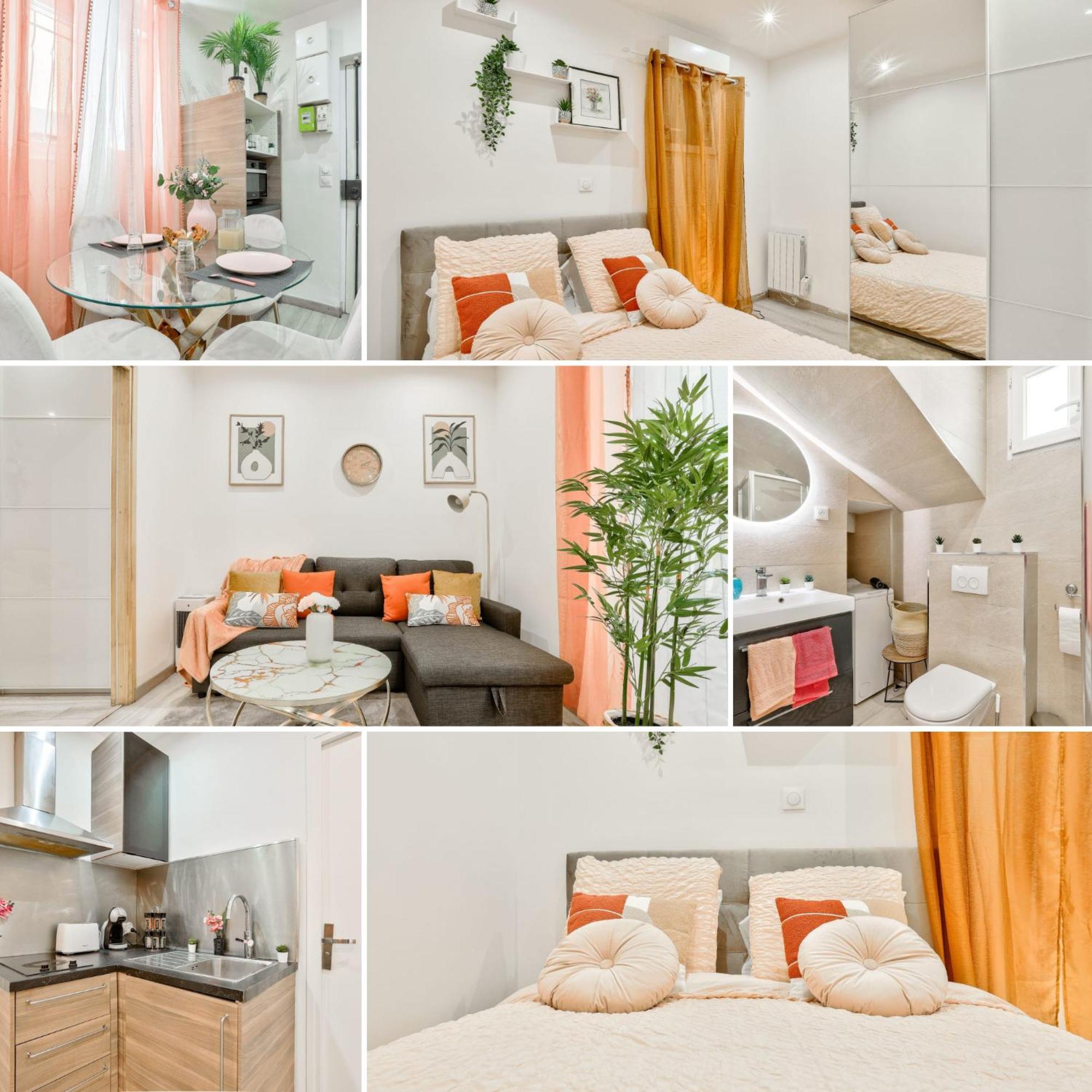 Le Nid Douillet Appartement Confortable A 5 Min Du Stade De France Et Proche De L'Aeroport Cdg Saint-Denis  Eksteriør billede