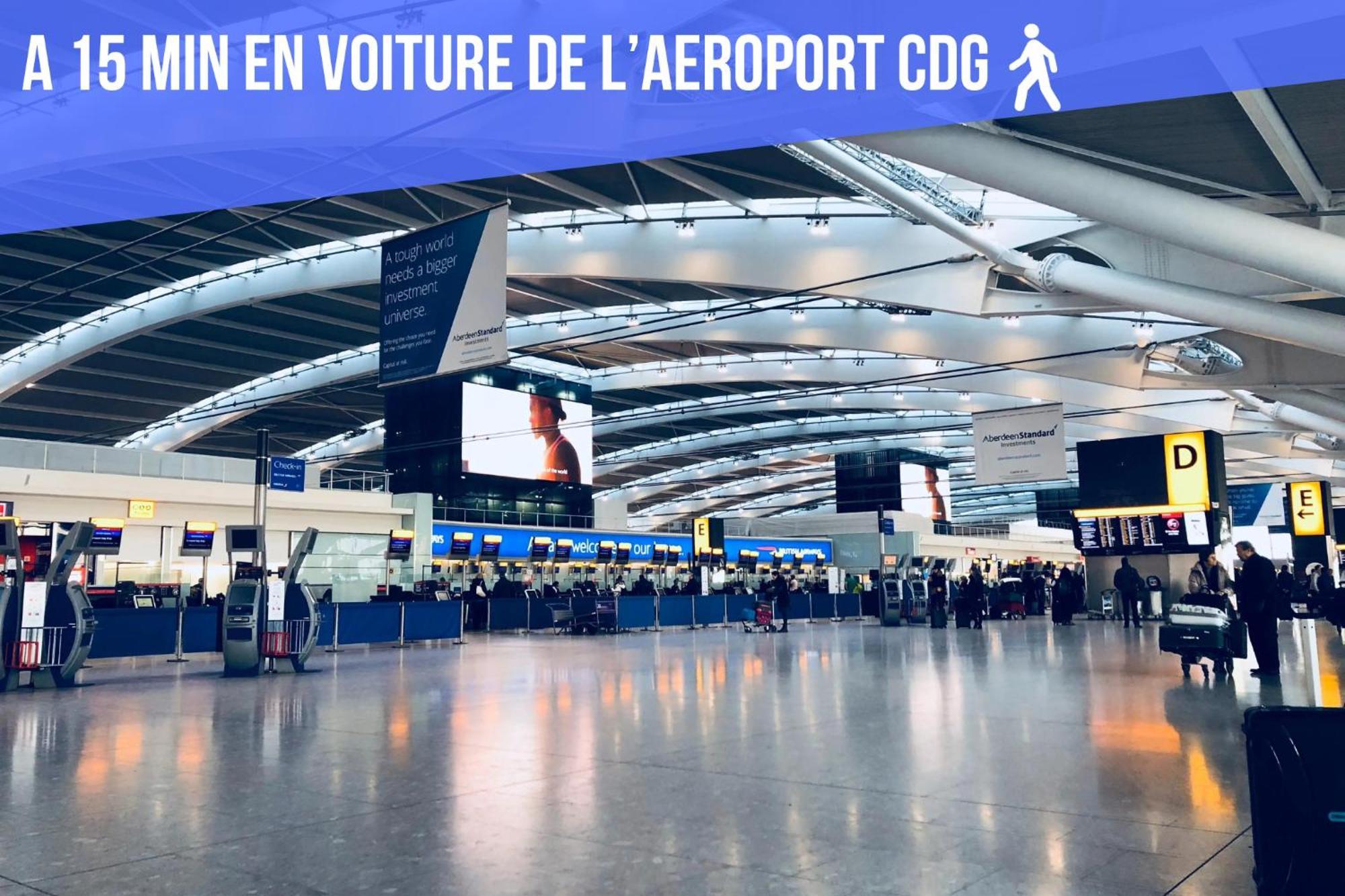 Le Nid Douillet Appartement Confortable A 5 Min Du Stade De France Et Proche De L'Aeroport Cdg Saint-Denis  Eksteriør billede